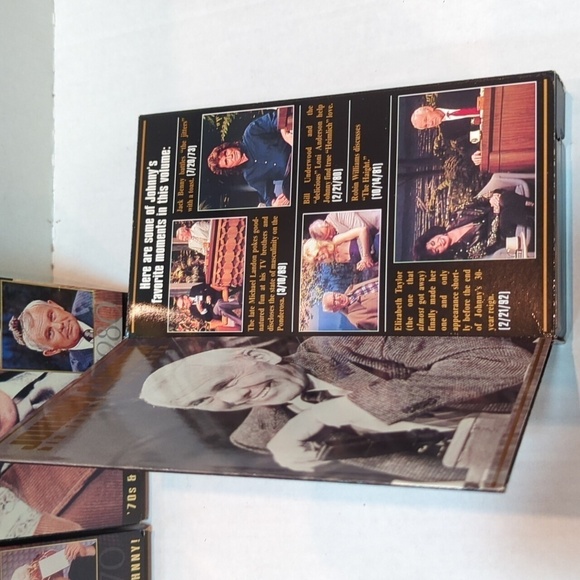 Buena Vista The Johnny Carson Collection VHS Box Set of 4 Tapes - Picture 9 of 14